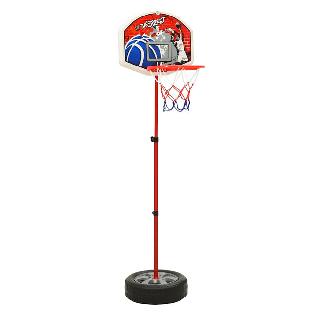 basketballsæt til børn 120 cm justerbart
