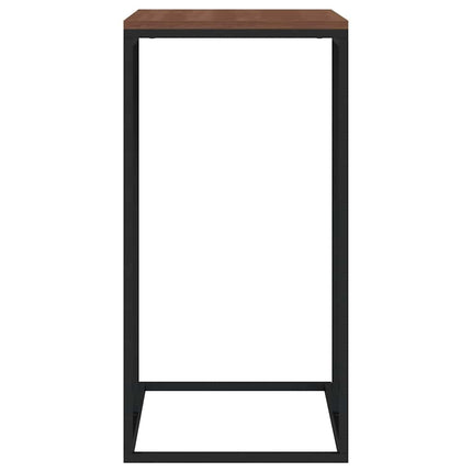 sidebord 40x30x59 cm konstrueret træ sort