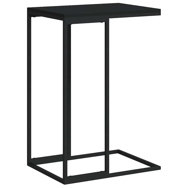 sidebord 40x30x59 cm konstrueret træ sort