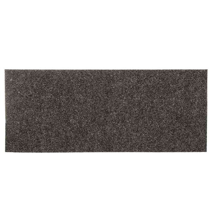 trappemåtter selvklæbende 15 stk. 60x25 cm antracit rektangulære