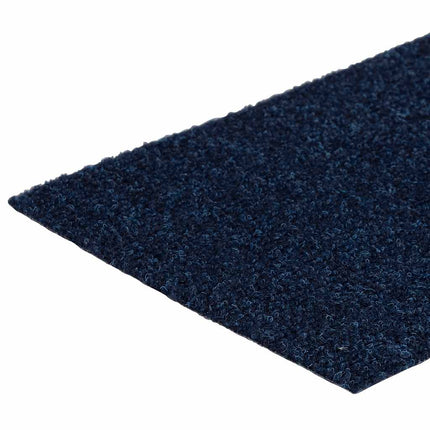 trappemåtter selvklæbende 15 stk. 76x20 cm marineblå rektangulære