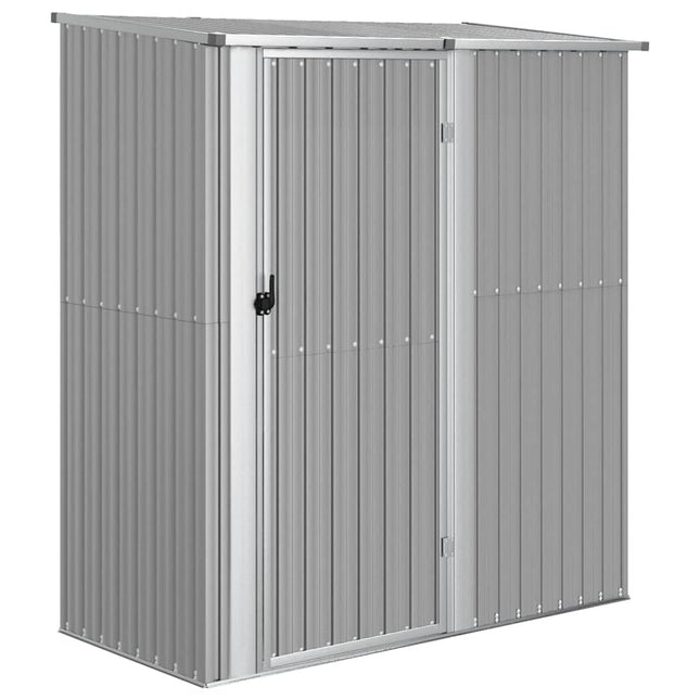 haveskur 180,5x97x209,5 galvaniseret stål grå