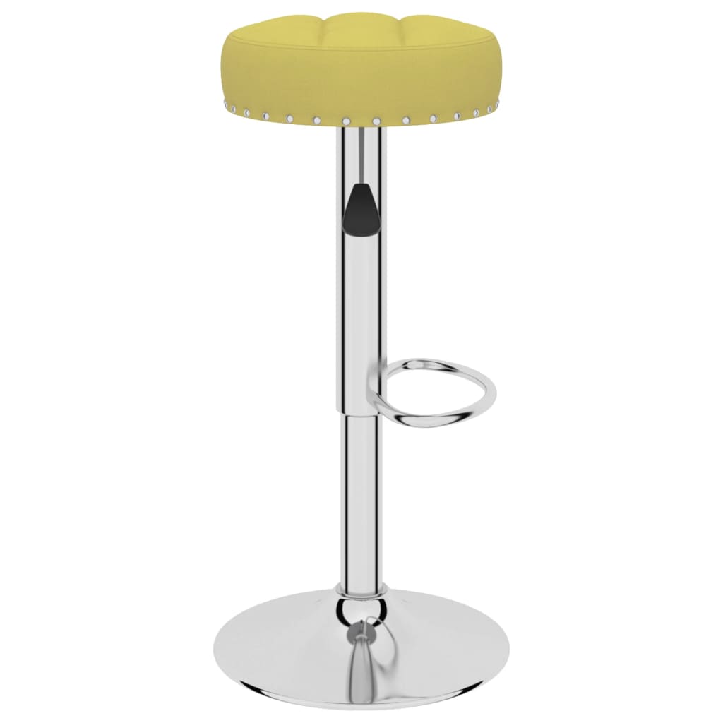 barstole 2 stk. stof grøn