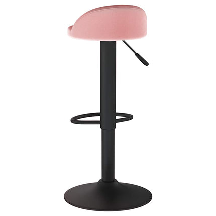 barstol fløjl pink