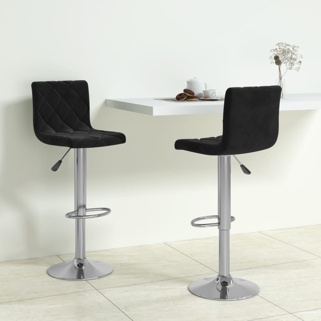 barstole 2 stk. fljl sort