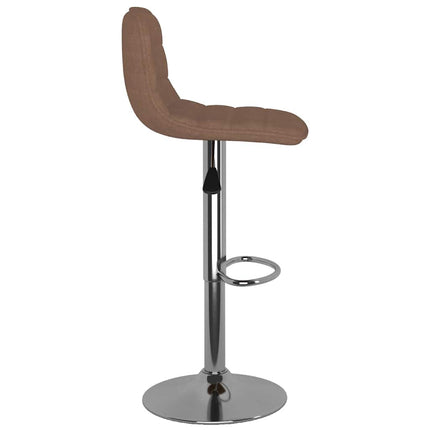 barstole 2 stk. stof brun