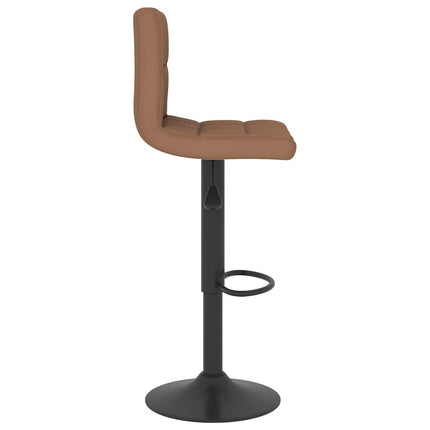 barstole 2 stk. stof brun
