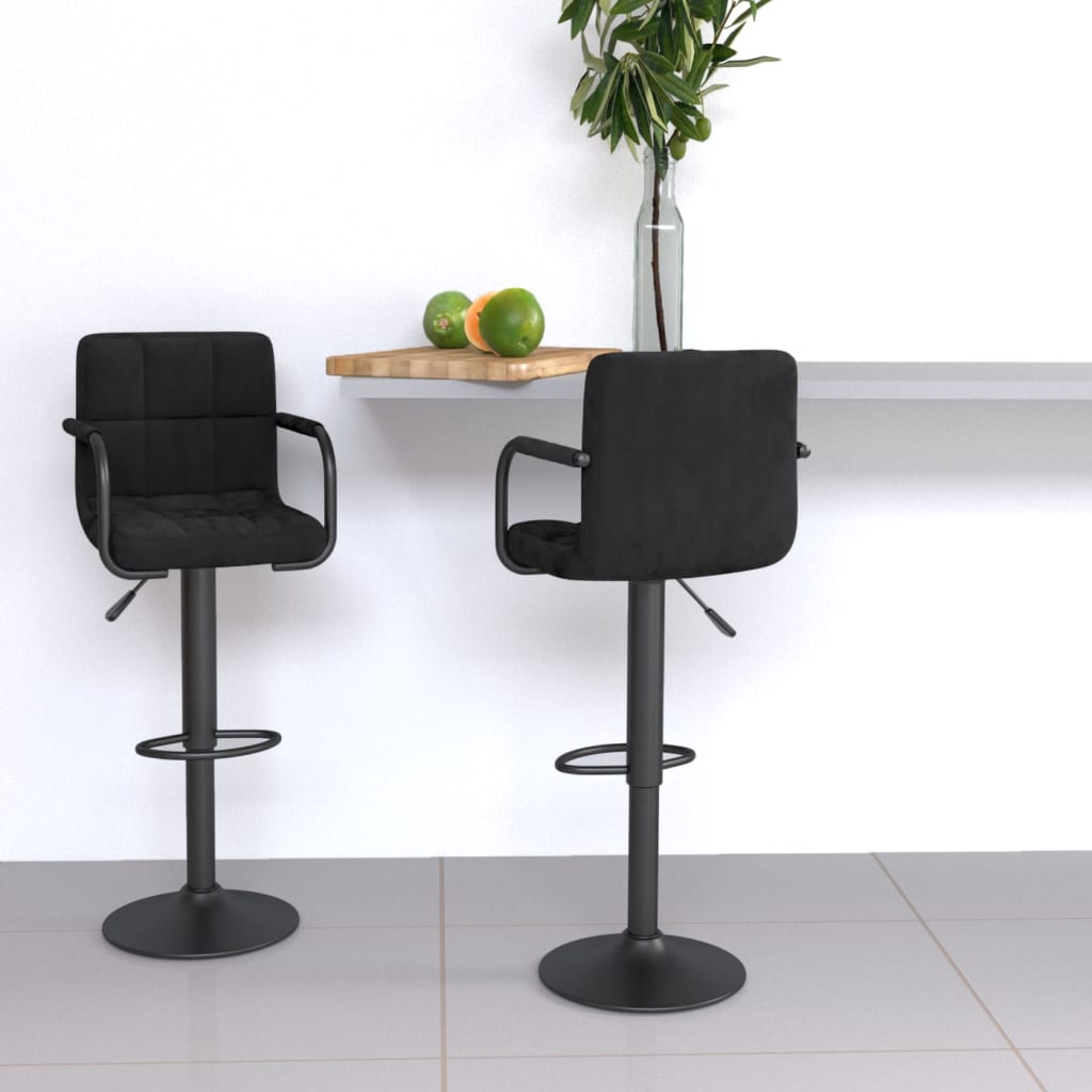 barstole 2 stk. fljl sort