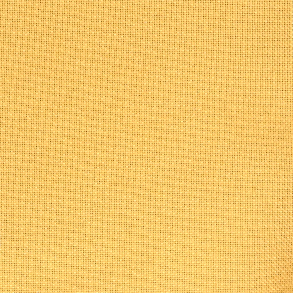 barstole 2 stk. stof sennepsgul