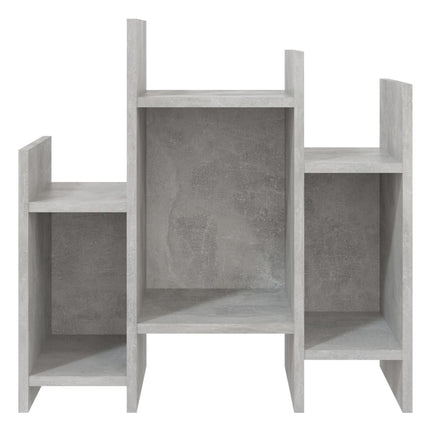sideskab 60x26x60 cm konstrueret træ betongrå
