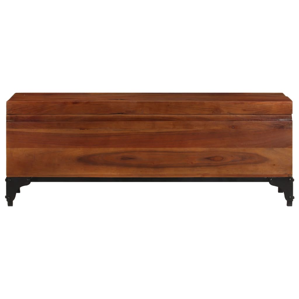 opbevaringskiste 110x35x41 cm massivt akacietræ