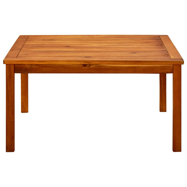sofabord til haven 85x85x45 cm massivt akacietræ