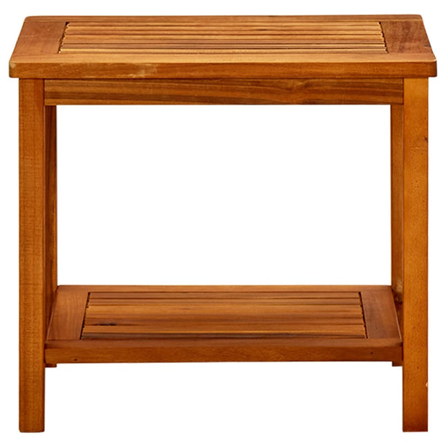 sofabord 50x35x45 cm massivt akacietræ