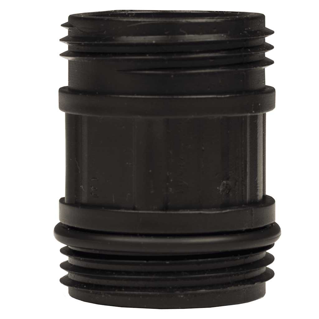 sugeslange med messingkoblinger 1" 10 m PVC Transparent