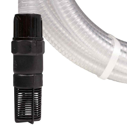 sugeslange med messingkoblinger 1" 10 m PVC Transparent