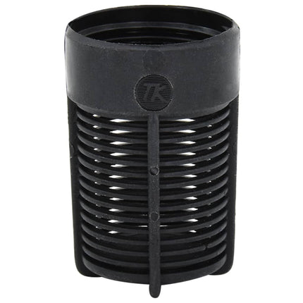 sugeslange med messingkoblinger 1" 7 m PVC sort