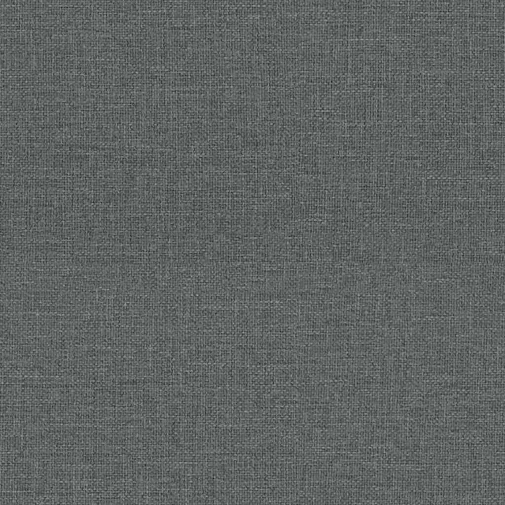 eldrevet lænestol stof mørkegrå