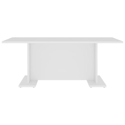 sofabord 103,5x60x40 cm konstrueret træ hvid