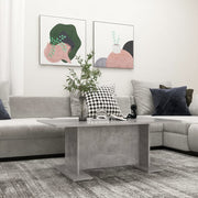 sofabord 103,5x60x40 cm konstrueret træ betongrå