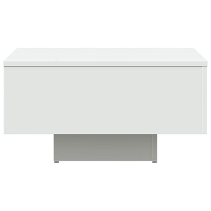 sofabord 60x60x31,5 cm konstrueret træ hvid