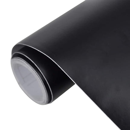 bilfolier 2 stk. 100x150 cm + 50x150 cm mat sort