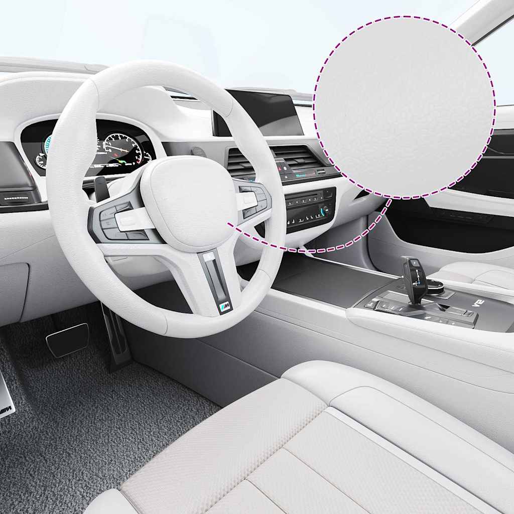 bilfolie 100x150 cm mat hvid