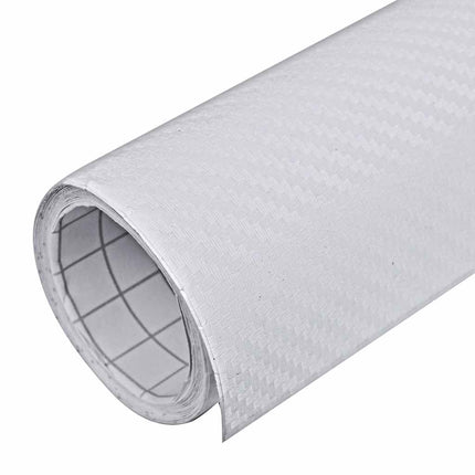 bilfolie 100x150 cm 3D hvid