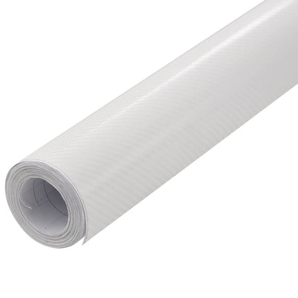 bilfolier 2 stk. 100x150 cm + 50x150 cm 4D hvid