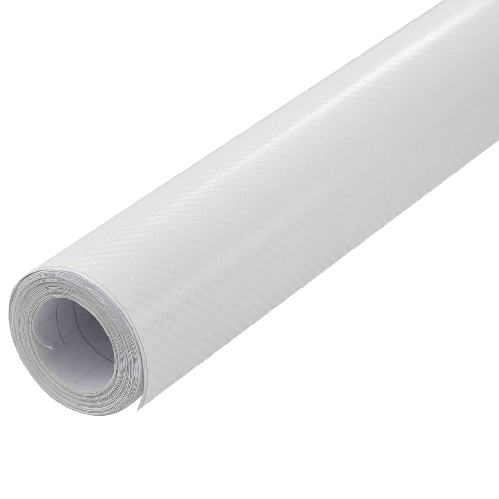 bilfolier 2 stk. 100x150 cm 4D hvid