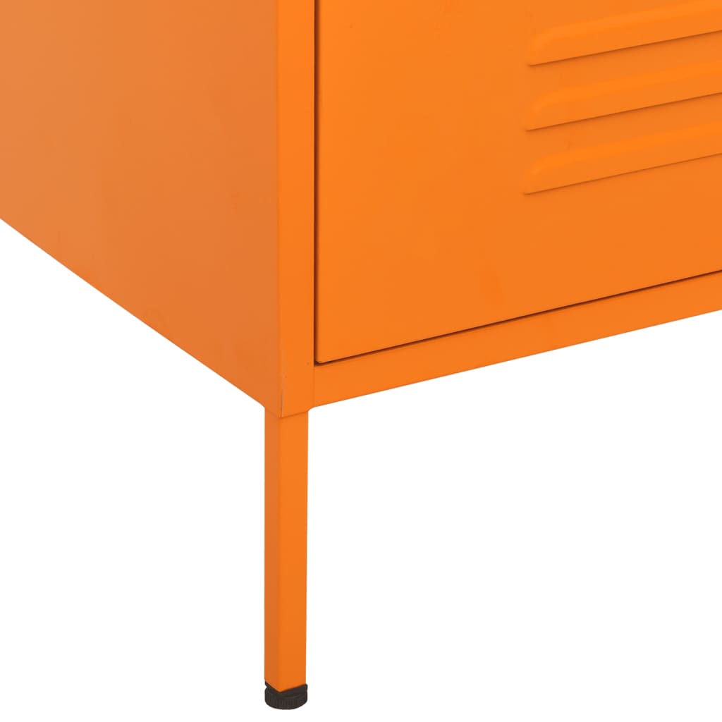 kommode 80x35x101,5 cm Orange