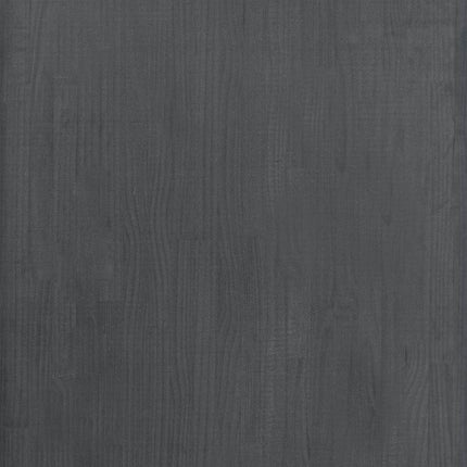 opbevaringsreol 60x30x105 cm massivt fyrretræ grå
