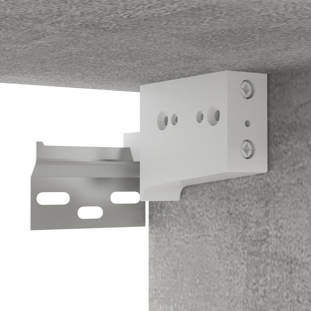tv-skabe 4 stk. 60x30x30 cm konstrueret træ betongrå