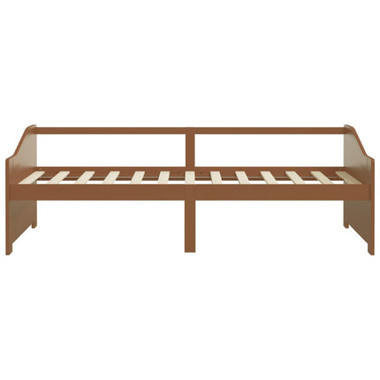3-personers daybed 90x200 cm massivt fyrretræ gyldenbrun