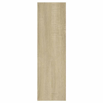 væghylde 75x16x55 cm konstrueret træ sonoma-eg