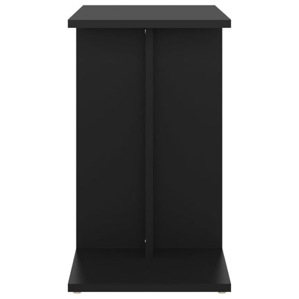 sidebord 50x30x50 cm konstrueret træ sort