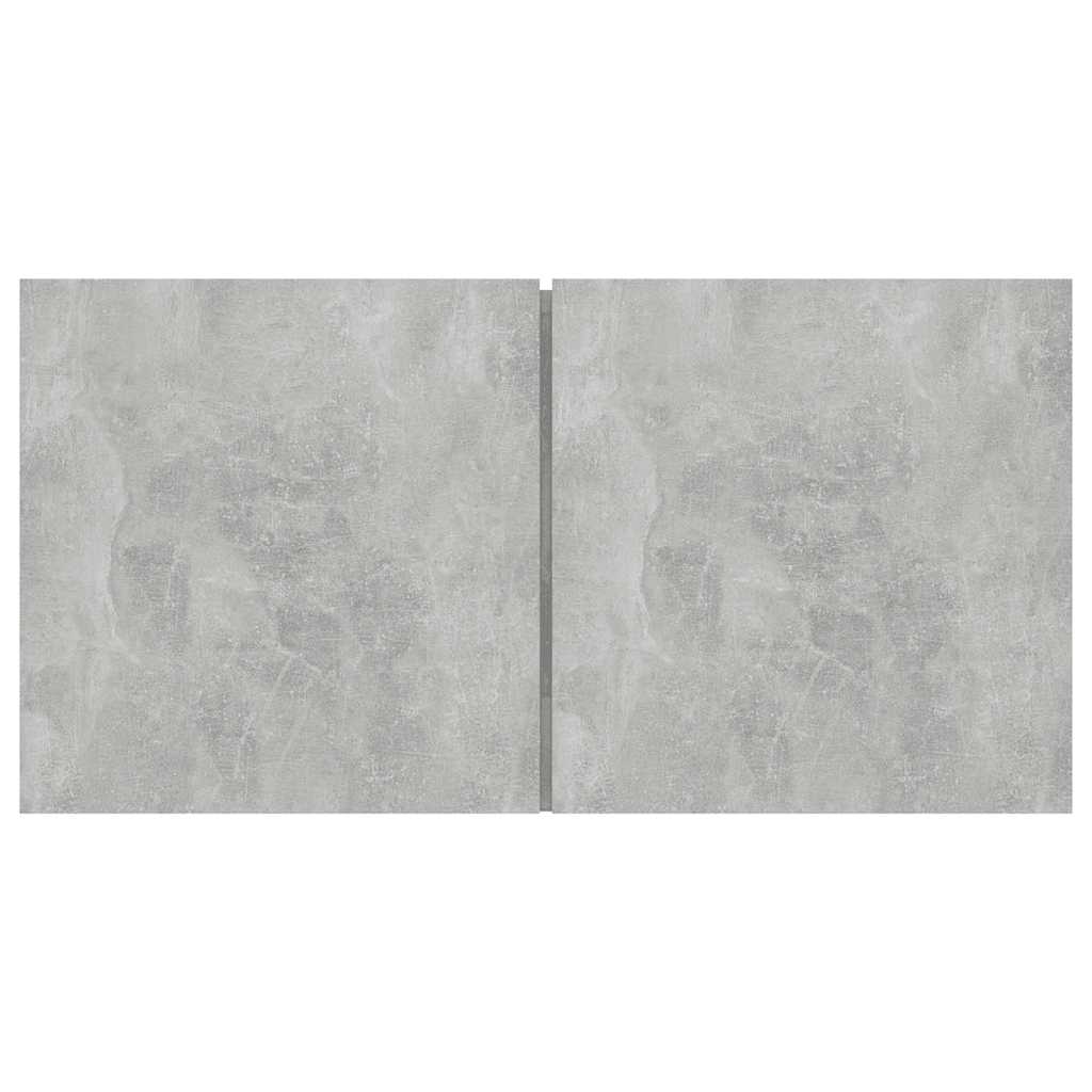 væghængt tv-skab 60x30x30 cm betongrå