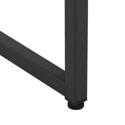 skænk 105x35x75 cm stål sort