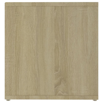 tv-skabe 2 stk. 72x35x36,5 cm konstrueret træ sonoma-eg