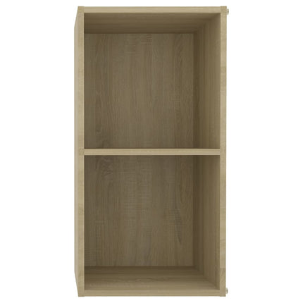 tv-skabe 2 stk. 72x35x36,5 cm konstrueret træ sonoma-eg