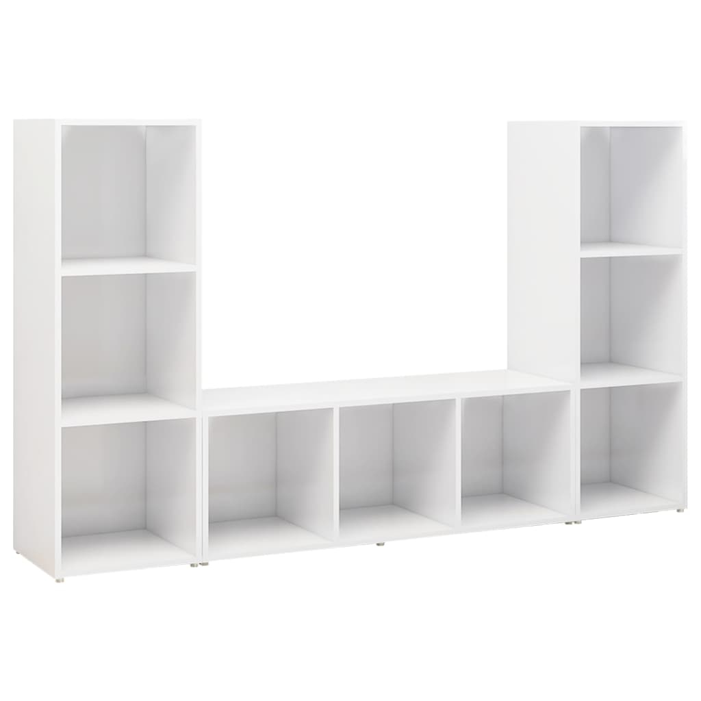 | TV-skab | 3 pcs 37 x 35 x 107.5 cm