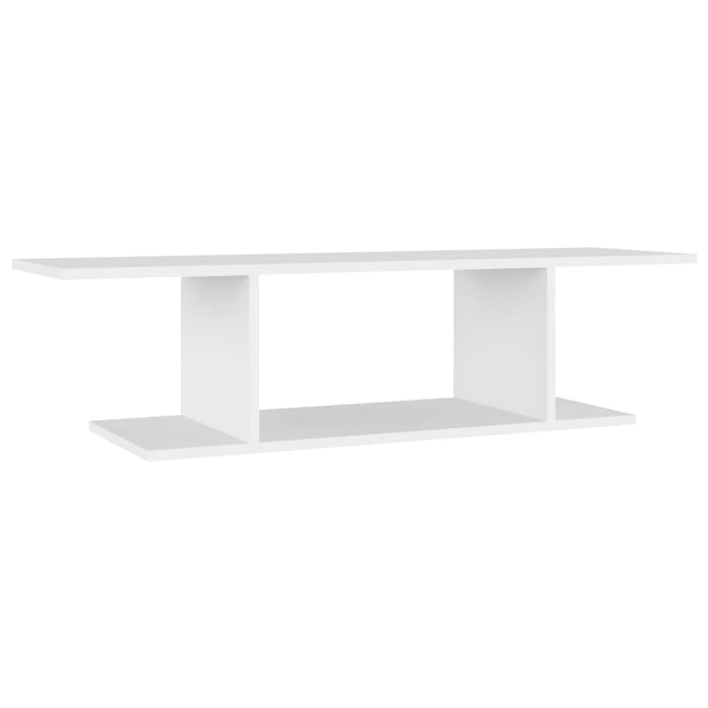 væghængt tv-skab 103x30x26,5 cm hvid