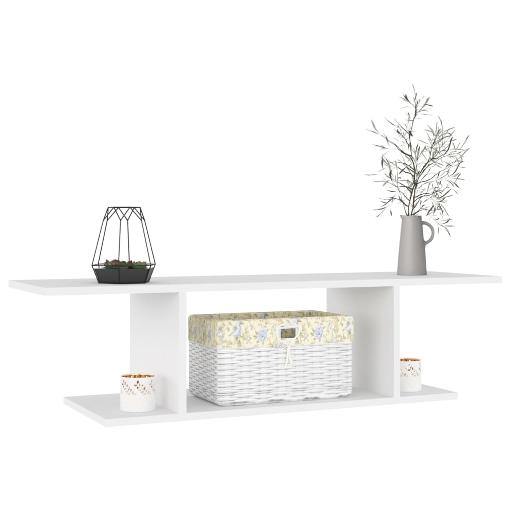 væghængt tv-skab 103x30x26,5 cm hvid