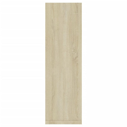væghylder 2 stk. 50x15x50 cm konstrueret træ sonoma-eg