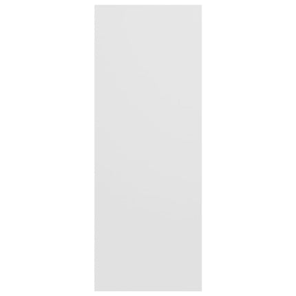 konsolbord 105x30x80 cm konstrueret træ hvid