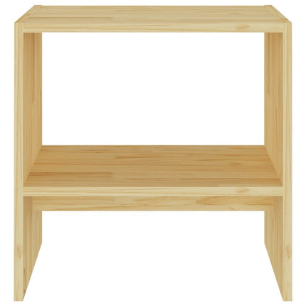 sengeborde 2 stk. 40x30,5x40 cm massivt fyrretræ