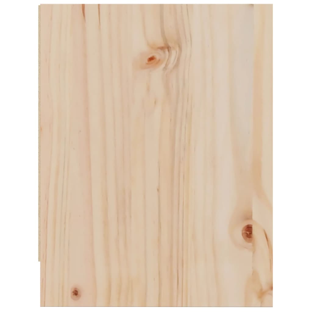 sengebord 40x30,5x40 cm massivt fyrretræ