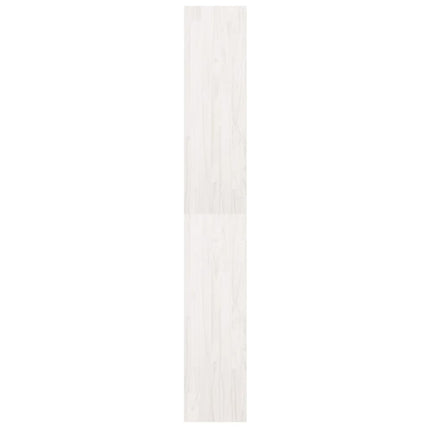 bogreol/rumdeler 40x30x199 cm massivt fyrretræ hvid