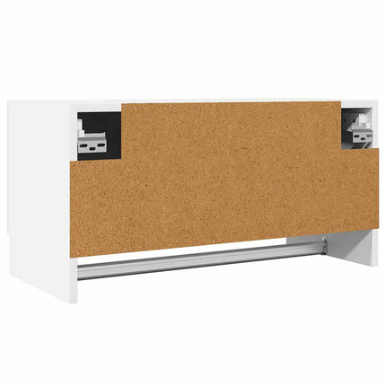 garderobe 70x32,5x35 cm konstrueret træ hvid