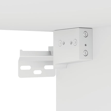 garderobe 70x32,5x35 cm konstrueret træ hvid