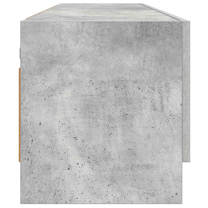 garderobe 70x32,5x35 cm konstrueret træ betongrå